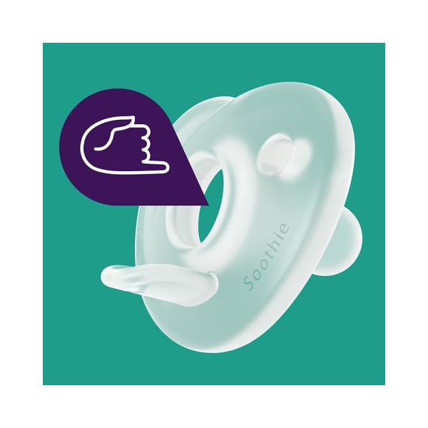 Philips AVENT Dudlík 0-6m Soothie dívka 2 ks (obrázek 8)