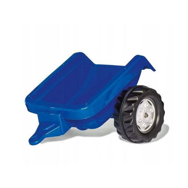 Rollytoys Šlapací traktor Rolly Kid New Holland modrý s nakladačem a vlečkou (obrázek 4)