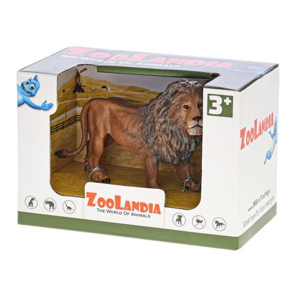 Zoolandia Lev/lvice s mládětem 13cm v krabičce (obrázek 5)