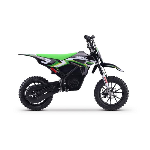 Elektrický Motocross pro děti Beneo Motors Panther zelený - 550W (obrázek 4)