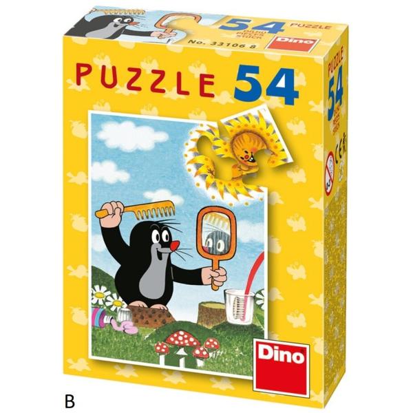 Dino Krtek 54 mini Puzzle
