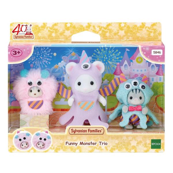 Sylvanian Families Trio baby příšerka
