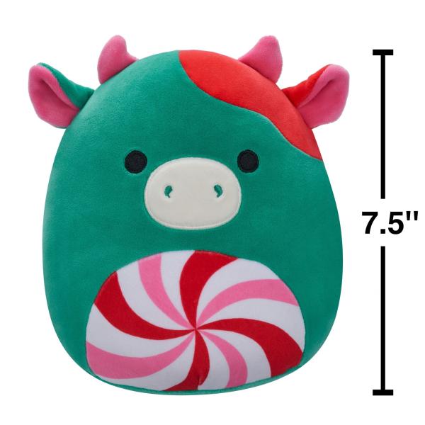 Squishmallows Kráva s lízátkovým bříškem Ruben, 20 cm (obrázek 5)