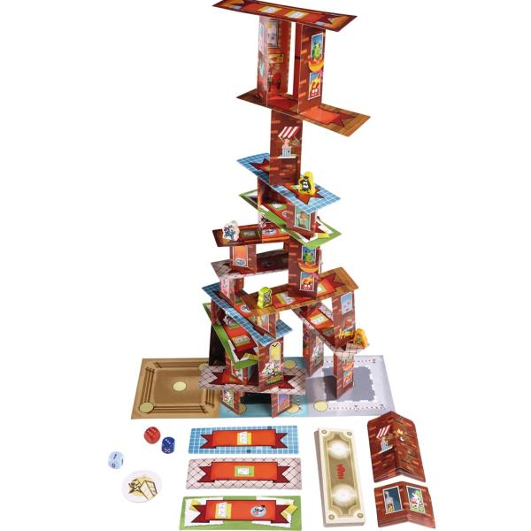 Haba Společenská hra pro děti Rhino Hero Super Battle 5+ (obrázek 3)