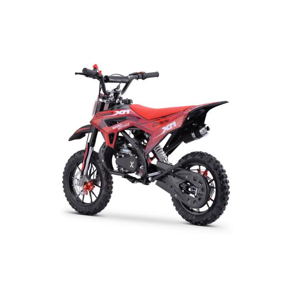 Benzínová motorka pro děti Beneo Motors CROSS XM červená - 50cm3 (obrázek 5)