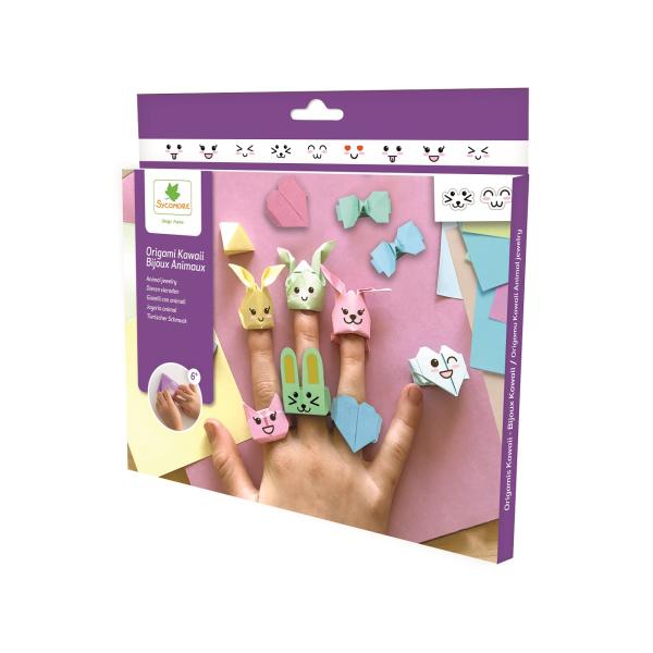 Sycomore Origami - kreativní sada - Kawaii šperky - zvířátka