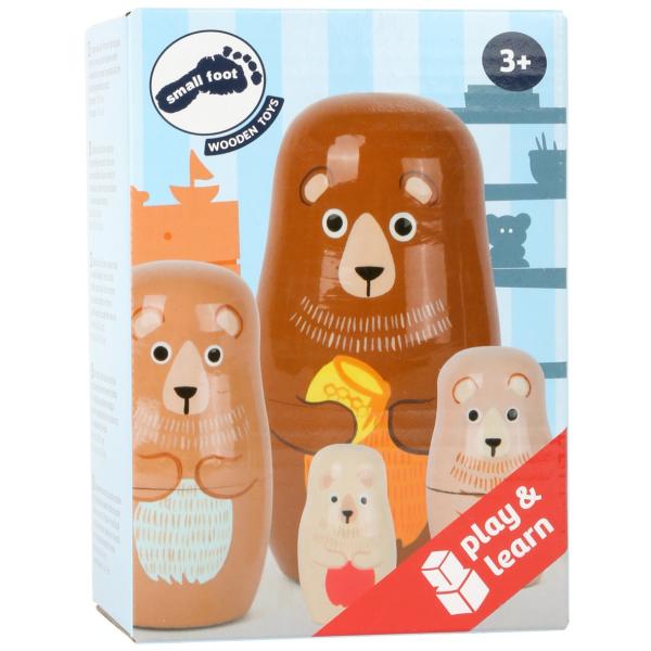 Small Foot Matrjoška medvědí rodina (obrázek 3)