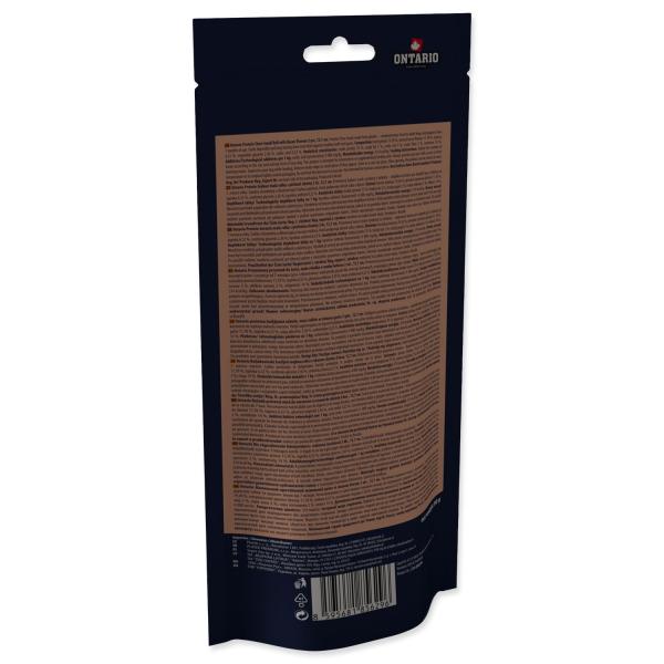 Pochoutka Ontario Protein příchuť slanina, žvýkací rolka malá 2ks 12,7cm (obrázek 5)