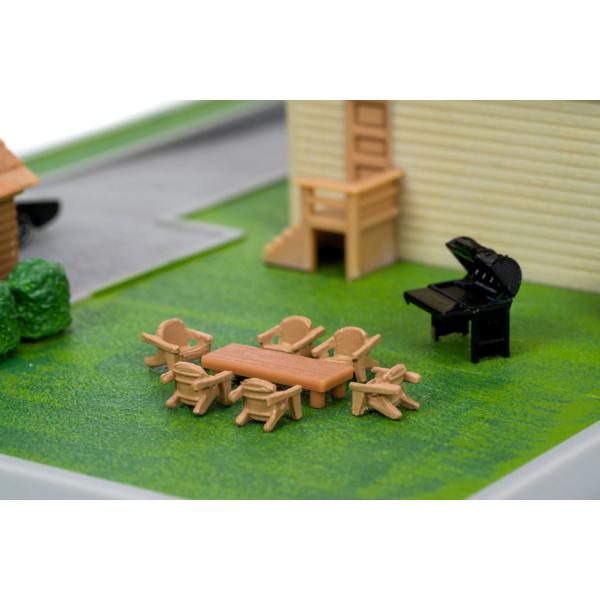Rychle a zběsile Nanodiorama Dominikův dům s autíčky (obrázek 9)