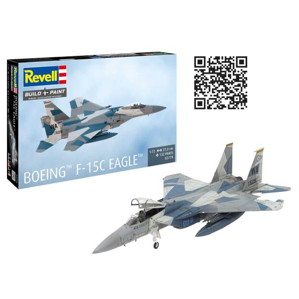 Plastic ModelKit letadlo 03778 - Boeing F-15C Eagle (1:72) (obrázek 10)