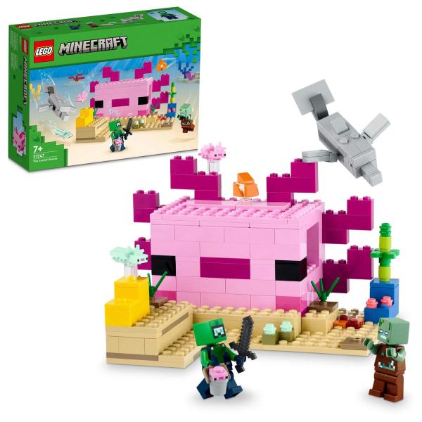 LEGO® Minecraft® 21247 Dům axolotlů