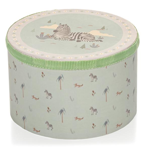 Drevený detský bubienok, Mint