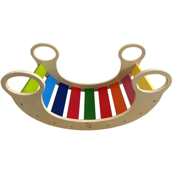 Montessori dúhová hojdačka