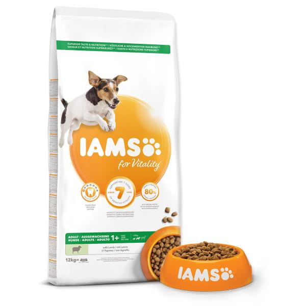 IAMS Dog Adult Small & Medium Lamb 12kg (obrázek 4)