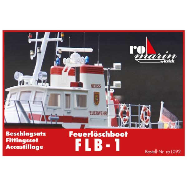 ROMARIN Hasičská loď FLB-1 - sada plátů paluby (obrázek 4)