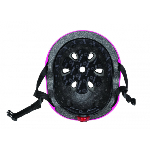 Globber dětská helma Primo Lights XS/S ( 48-53CM ) Fuchsia (obrázek 5)