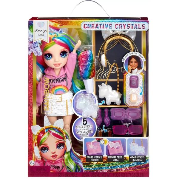Rainbow High Creative Crystals panenka - Amaya Raine (obrázek 10)