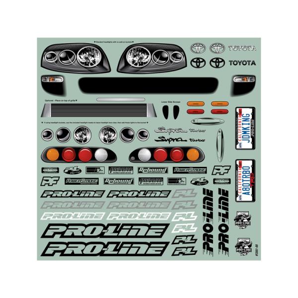 Pro-Line karosérie 1:10 Toyota Supra 1995 (Drag Car) (obrázek 11)
