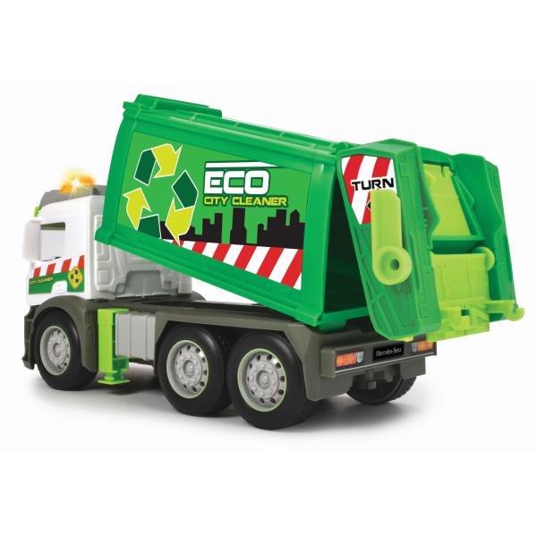 Dickie Popelářské auto Mercedes 26 cm (obrázek 3)