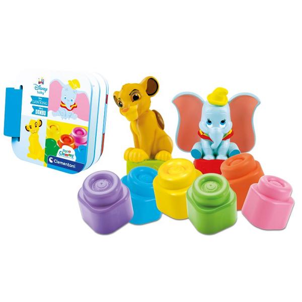 Clemmy baby - Disney set s knižkou a kockami