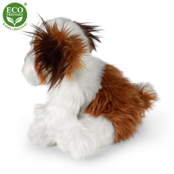 Plyšový pes shih tzu sedící, 28 cm, ECO-FRIENDLY (obrázek 3)