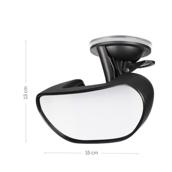 Malé zpětné zrcátko DELUXE, Black (obrázek 9)