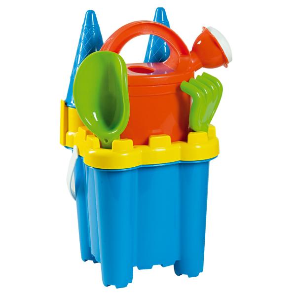 Androni Sada na písek hrad - výška 29 cm, modrá