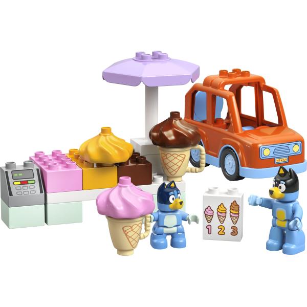 LEGO® DUPLO® 10458 Bluey a výlet na zmrzlinu