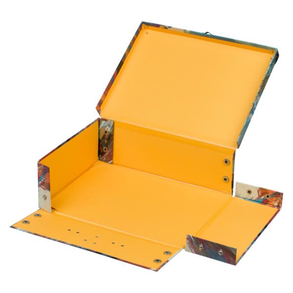 BAAGL Skládací školní kufřík Skatepark s kováním