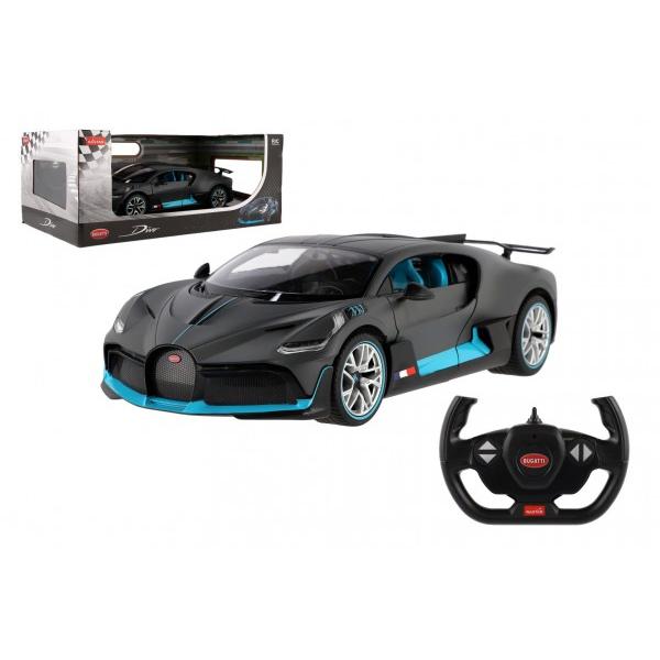 Auto RC Bugatti Divo RASTAR šedé plast 32 cm 2,4 GHz na dálk. ovládání na baterie