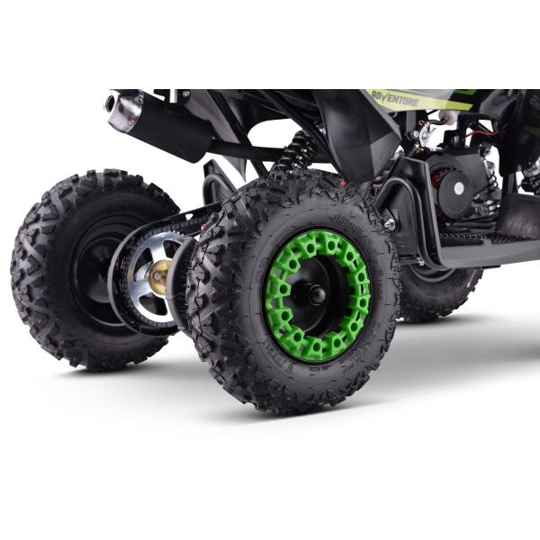 Benzínová čtyřkolka pro děti Beneo Motors Adventure zelená - 50cm3 (obrázek 9)