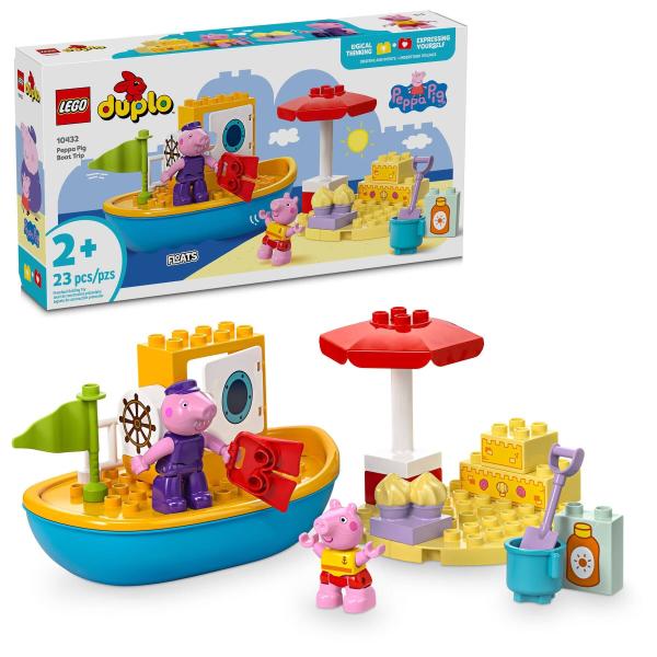 LEGO® DUPLO® 10432 Prasátko Peppa a výlet na lodičce