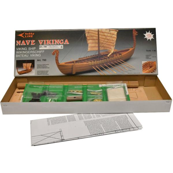 Mantua Model Vikingská loď 1:40 kit (obrázek 4)
