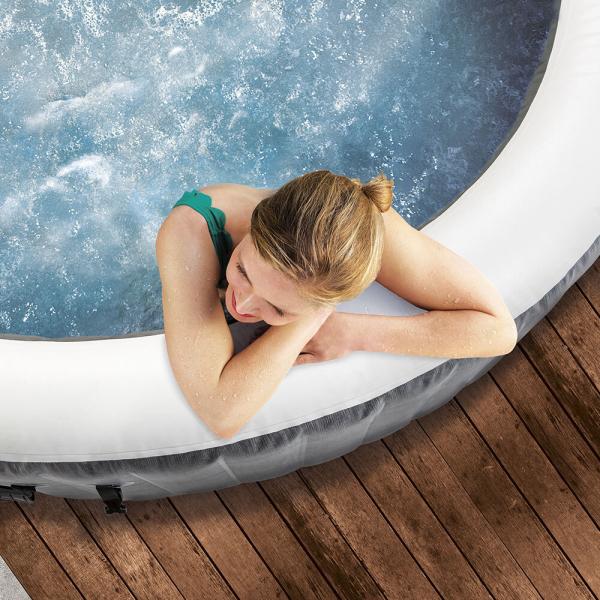Intex 28440NP Nafukovací vířivka PureSpa™ Greywood Bubble Deluxe (pro 4 osoby) S2 (obrázek 8)