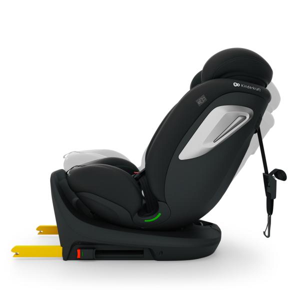 KINDERKRAFT Autosedačka i-Grow 2 Plus (40-150 cm) Černá (obrázek 6)