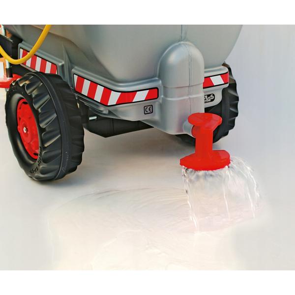 Rollytoys Rolly tanker s pumpou a stříkačkou 1osý - stříbrný (obrázek 3)