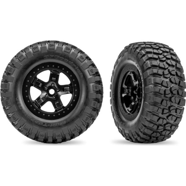 Traxxas kolo 2.2/3.0", disk SCT černý, pneu BFGoodrich (2) (2WD přední)