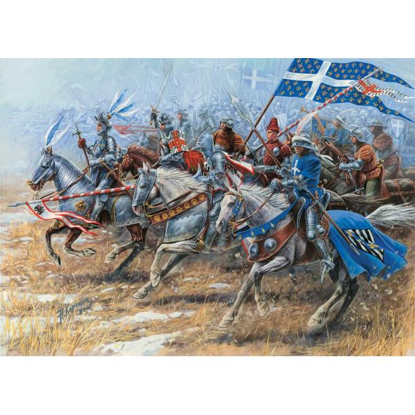 Wargames (AOB) figurky 8036 – French Knights (re-release) (1:72)