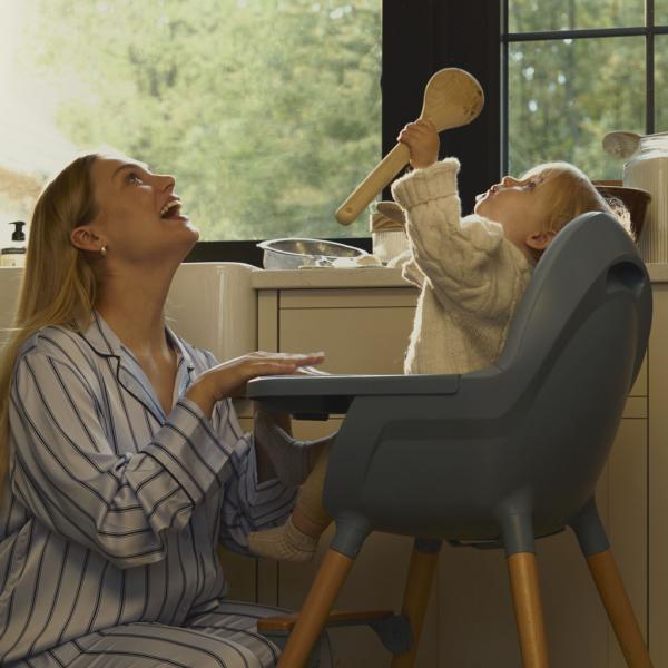 KINDERKRAFT Židlička jídelní FINI2 Nordic Breeze