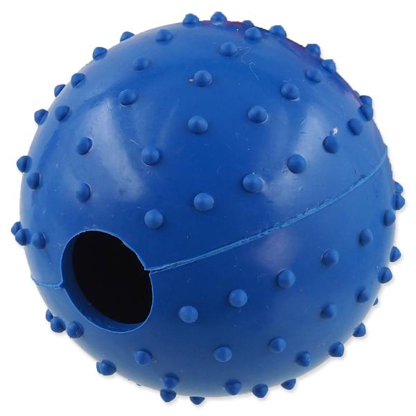 Hračka Dog Fantasy míč gumový s provazem mix barev7x30cm (obrázek 3)