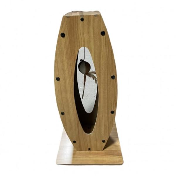 Škrabadlo EP ve tvaru oválu s hračkou 30x30x61cm