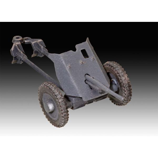 ModelSet military 63344 - Krupp Protze Kfz 69 s 3,7cm Pak (1:76) (obrázek 9)