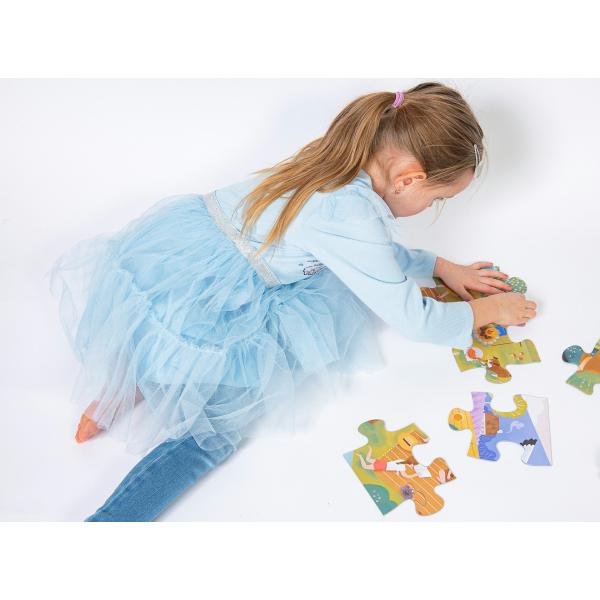 KukiKuk 80052 Velké puzzle Na výletě
