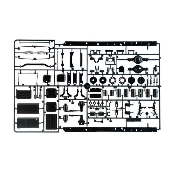 Model Kit truck 3971 - Scania S770 4x2 Normální Střecha "Šedá Kabina" (1:24) (obrázek 10)