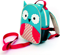 Amosfun mini zaino in tela con stampa di mucca, mini zaino in tela con ciondolo bianco in peluche da appendere per studenti, donne, ragazze, viaggi, shopping, colore: bianco