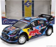 1:18 FORD PUMA RALLY1 HYBRID BLUE #8 TANAK RALLY SUEDE 2023