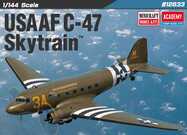 Model Kit letadlo 12633 - USAAF C-47 Skytrain (1:144)