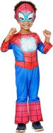 SPIDERMAN leuchtendes im Dunkeln Kinderkostüm Größe XXS(98-104cm)