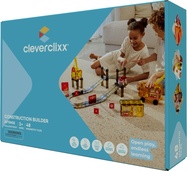 Cleverclixx – Ensemble de construction magnétique Construction Builder Pack Intense - 48 pcs