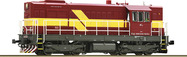 Dies ist der Lokomotivtyp 742 374-2 von ZSSK Cargo.